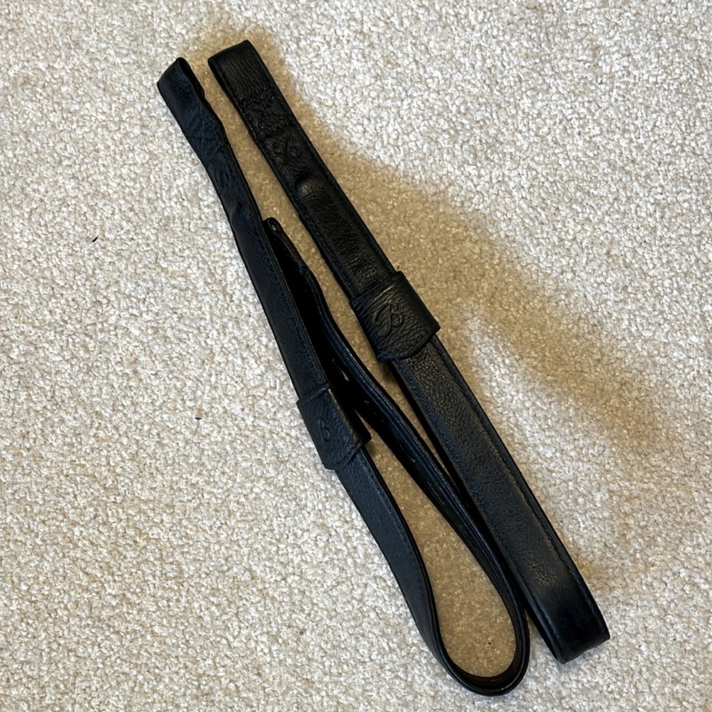 GUC Bates Leather Webbers Stirrup Leathers SHORT 24"